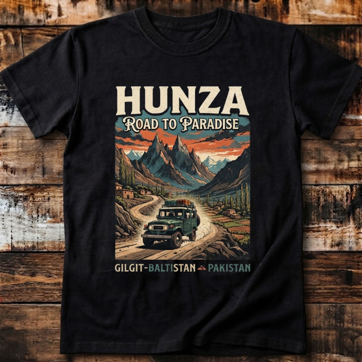 Hunza Paradise T Shirt