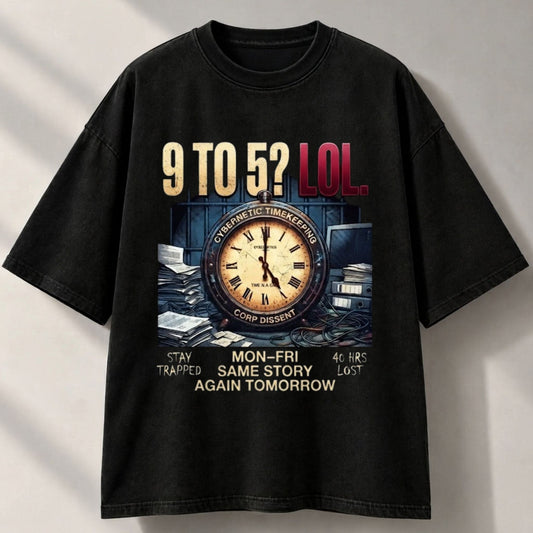 9 To 5 Oversized T-Shirt