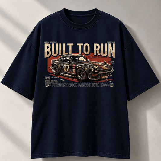 Built To Run Oversized T-Shirt
