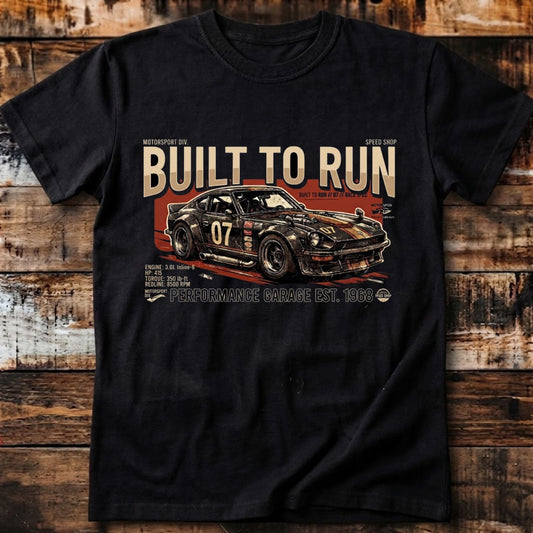Built To Run T Shirt