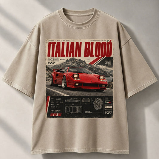 FERRARI F40 Oversized T-Shirt