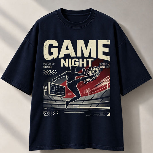 Game Night Oversized T-Shirt