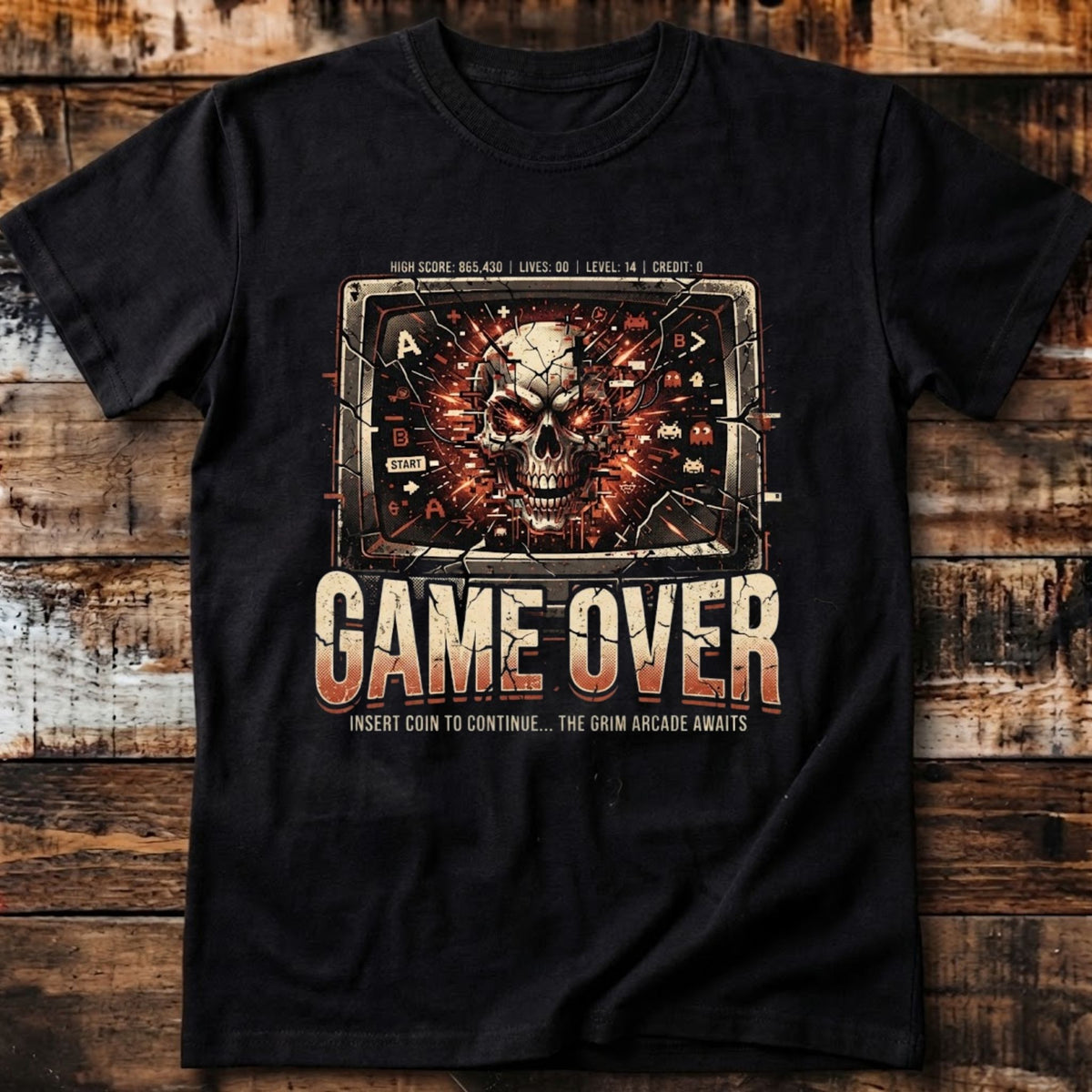 Game Over T Shirt