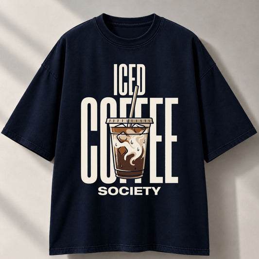 Iced Coffee Oversized T-Shirt