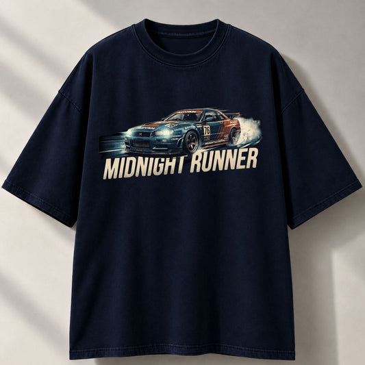 Midnight Runner Oversized T-Shirt