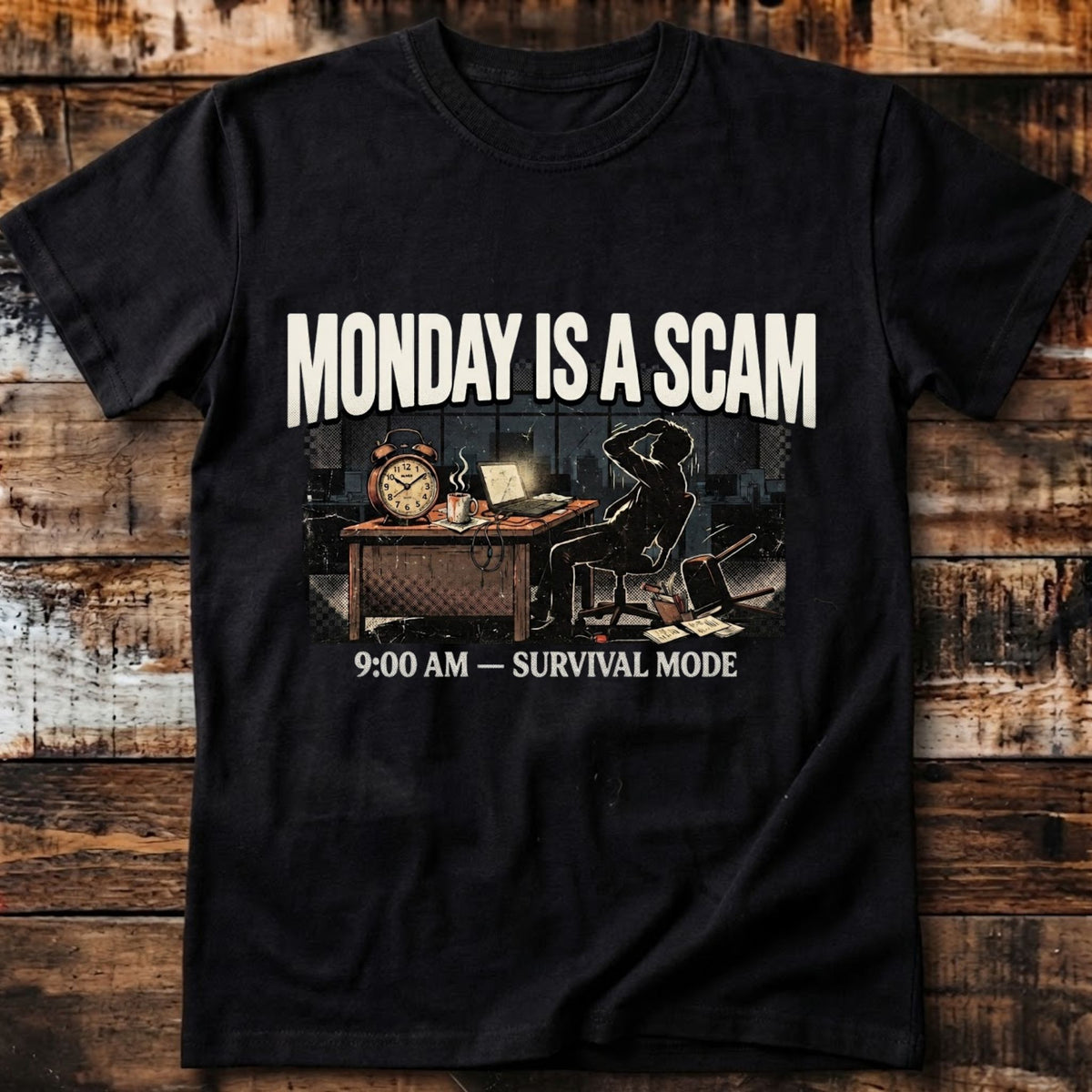 Monday Scam T Shirt