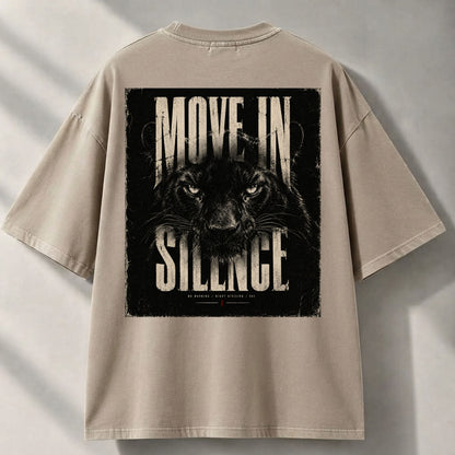 Move In Silence Oversized T-Shirt