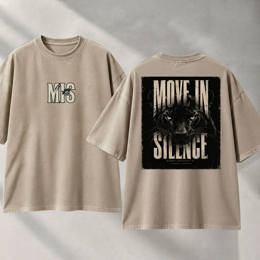 Move In Silence Oversized T-Shirt