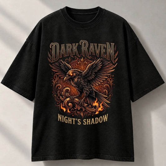 Raven Oversized T-Shirt