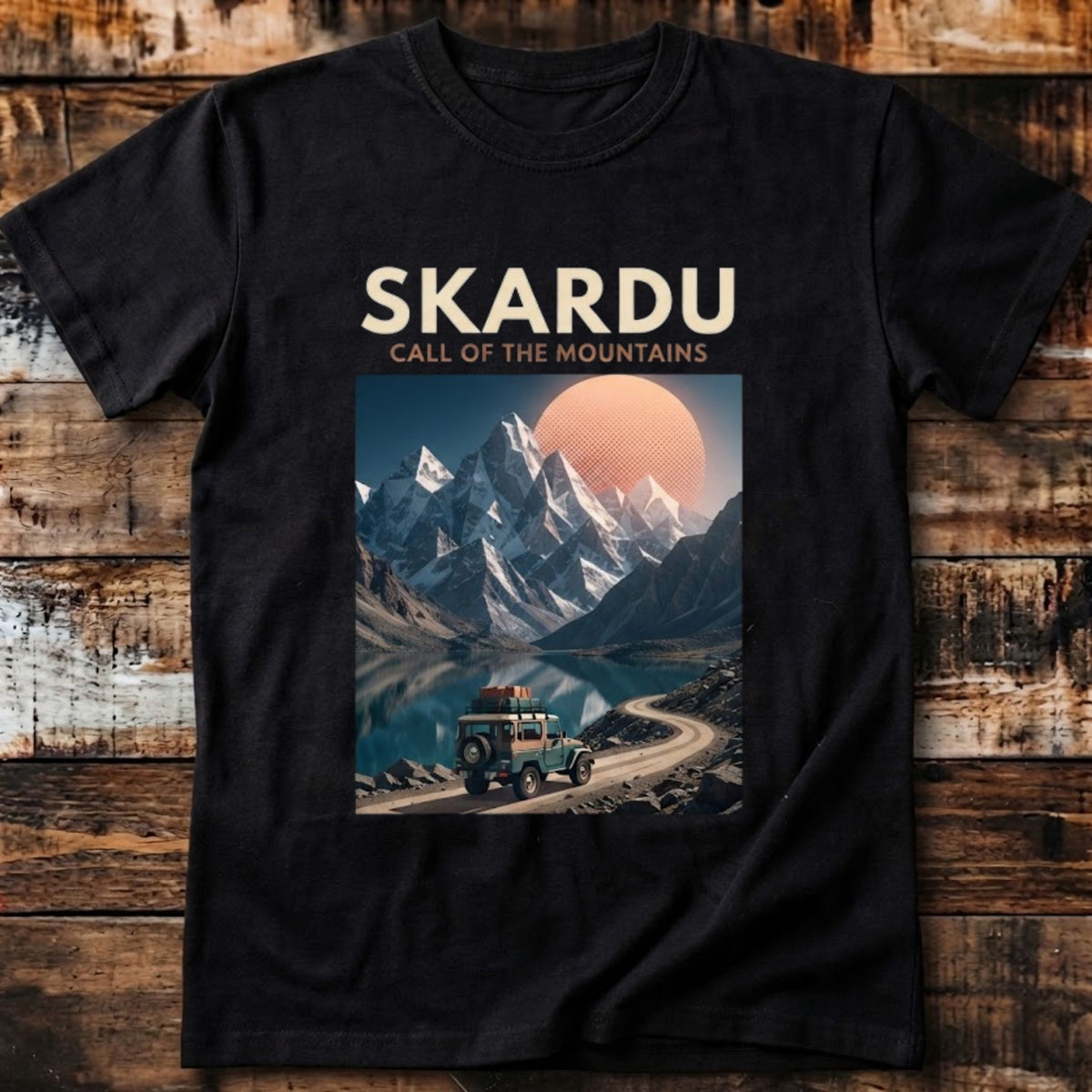Skardu Mountains T Shirt