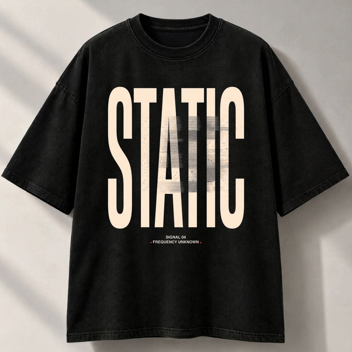 Static Oversized T-Shirt